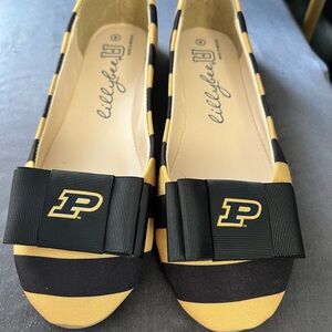 Black and Gold Women's Shoes